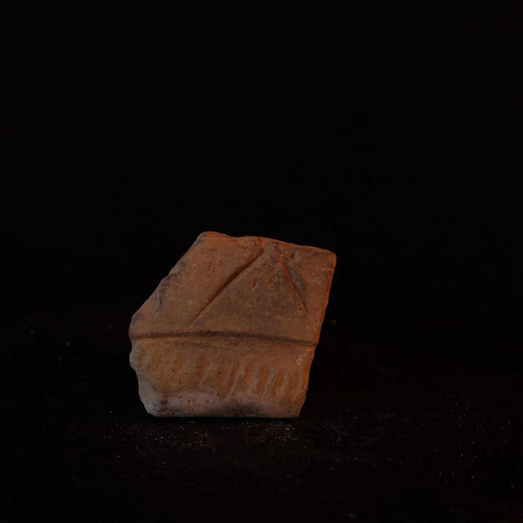 Terrakotta-Scherbe