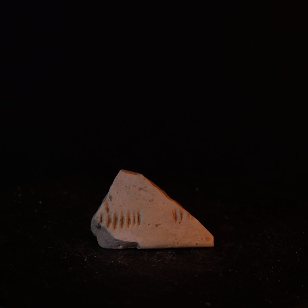 Terrakotta-Scherbe
