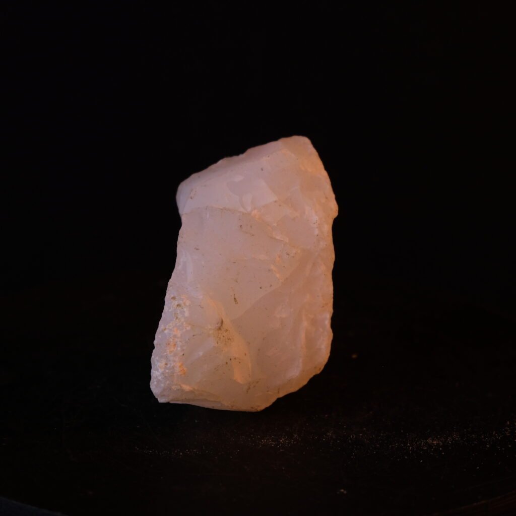 roher Schneequarz