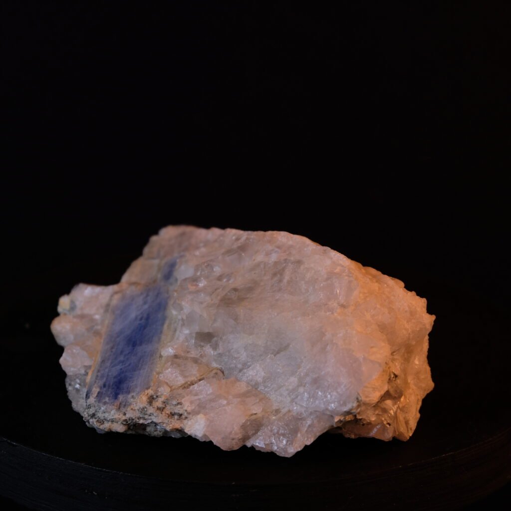 Aquamarin in Quarz